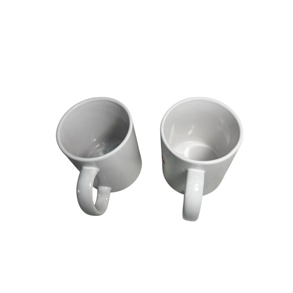 Vintage Exxon Coffee Mugs Cup Set Of 2 NEW NOS M Ware - Picture 10 of 11